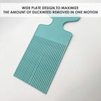 Aquarium Duckweed Removal Tool, 6.5 x 3 inch Floating Plant Comb Spatula - Image 3