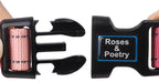 Roses&Poetry Medium Dog Collar, Reflective, Adjustable, Durable Polyester - Image 5