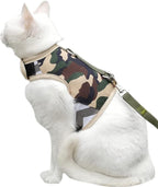 Cat Harness and Leash Set for Walking Escape Proof, Adjustable Cat Vest Harness by Yizhi+Miaow