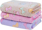 Dono 1 Pack 3 Dog Blankets, Soft Fluffy Fleece Pet Blanket Warm Sleep Mat Paw - Image 9