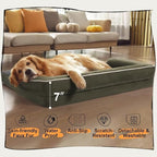 Large Dog Bed Orthopedic Washable - Image 6