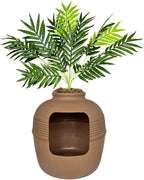 Good Pet Stuff Hidden Litter Box Planter, Decorative Cat Litter Enclosure - Image 3