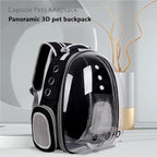 Animal Carrier Backpacks, Transparent Space Capsule Bubble Pet Backpack Bag - Image 3