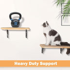 Strong Cat Shelves Stairs for Wall Mounted, 1P Cat Shelf& 2PCS 4 Steps Stairway - Image 7