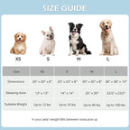 JOEJOY Donut Large Dog Bed, Cute Round Calming Dog Bed - Image 6