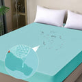 Waterproof Mattress Protector King, Fitted Sheet Style Breathable Mattress Cover by OHANO