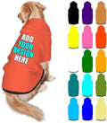 Customized Dog Hoodie with Name Logo Personalized Text Soft & Warm by Mynvzrk
