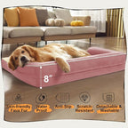 Orthopedic Washable Large Dog Bed, Large XXXL Pet Dogs - Image 6
