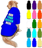 Customized Dog Hoodie with Name Logo Personalized Text Soft & Warm by Mynvzrk
