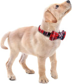 Faleela Soft &Comfy Bowtie Christmas Dog Collar, Detachable and Adjustable Bow - Image 6