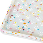 Ptlom Dog Food Mat Anti-Slip Dog Bowl Mats by PTLOM
