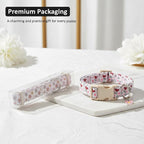 Summer Dog Collar with Tropical Pattern, Cute Dog Collar - Image 6