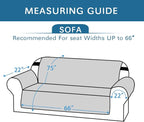 H.VERSAILTEX Reversible Sofa Slipcover Furniture Protector Water Resistant 2 - Image 2