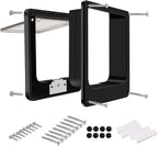 CEESC Medium Cat Door for Interior/Exterior Door, Weatherproof, Rotary 4 Way - Image 7
