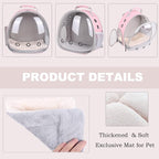 Portable Small Animal Backpack Travel Breathable Pet Carrier Bag Cages - Image 4
