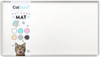 CatGuru Cat Food Mat, Small & Large Pet Feeding Mat, 100% Waterproof Cat by CatGuru