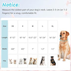Cotton Collar for Dog，Soft Adjustable Dog Collars for Large Dogs, Cute Dog - Image 2