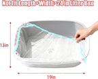 120 Pack Cat Litter Bags with Drawstring, Compatible with Litter-Robot 3/4 - Image 4