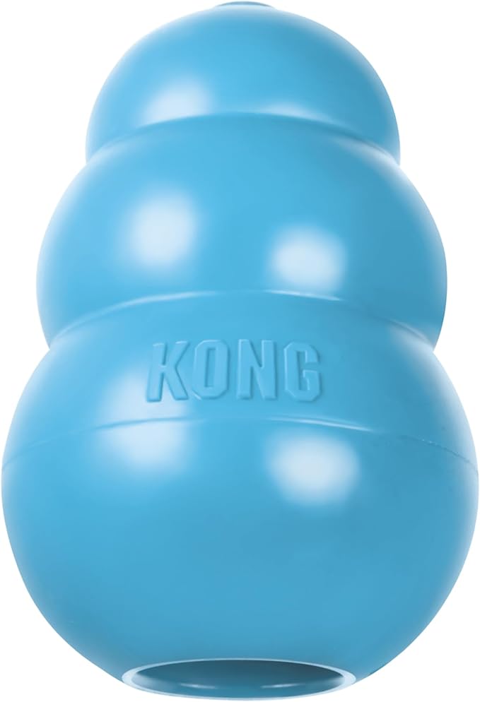KONG - Puppy Toy - Natural Teething Rubber - Fun to Chew, Chase and Fetch by KONG