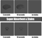 Large Pet Feeding Mat, 39.4" x 31.5" Absorbent Quick Dry Dog Mat - Image 5