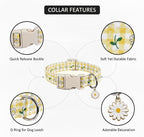 Cute Dog Collar, Spring Summer Design Floral Collar - Image 3
