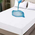 Waterproof Mattress Protector Queen, Fitted Sheet Style Breathable Mattress - Image 8