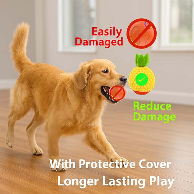 2026 T01 Interactive Dog Toys Dog Ball, Automatic Rolling and Bouncing Moving - Image 2