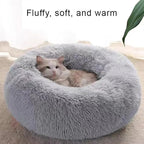 Dog Bed for Small Medium Large Dogs Cats, 20 inch Calming Washable-Round Cozy - Image 7