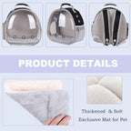 Portable Small Animal Backpack Travel Breathable Pet Carrier Bag Cages - Image 4