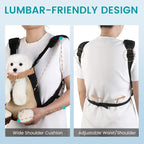 Dog Backpack Carrier, Pet Sling Front Backpack - Image 7