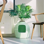 Good Pet Stuff Hidden Litter Box Planter, Decorative Cat Litter Enclosure - Image 3