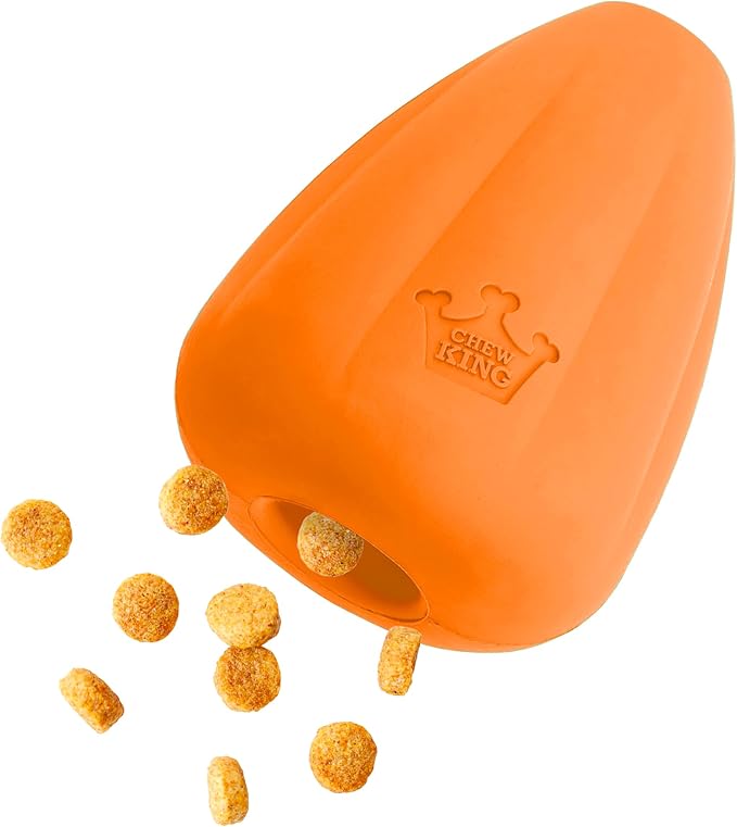 Chew King by Mammoth Premium Treat Dog Toy, Extremely Durable Natural Rubber Toy - Image 3