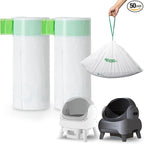 50 Pack Litter Bags, Compatible by AMOGOGOPET