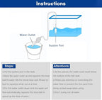 Haofy 5 in 1 Aquarium Fish Tool Cleaning Tools Kit Aquarium Gravel Cleaner - Image 7