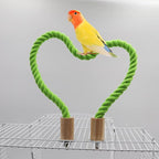 2 Pack Bird Hemp Rope Perch Swing, Bird Cage Stand Pole Accessories, Paw - Image 5