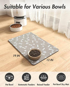 MontVoo Dog Food Mat-Pet Feeding Mat - Image 8