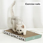 PAWSFANS Cat Scratcher Cardboard Scratch Pad - Image 7