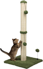 MECOOL 34“ Tall Cat Scratching Post Premium Basics Kitten Scratcher Sisal by MECOOL