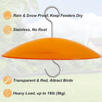 8" Mini Rain Cover for Bird Feeder/House - Image 3