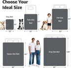 LOOBANI Waterproof Blanket for Bed: Reversible Soft Flannel Queen Bed Blanket - Image 4