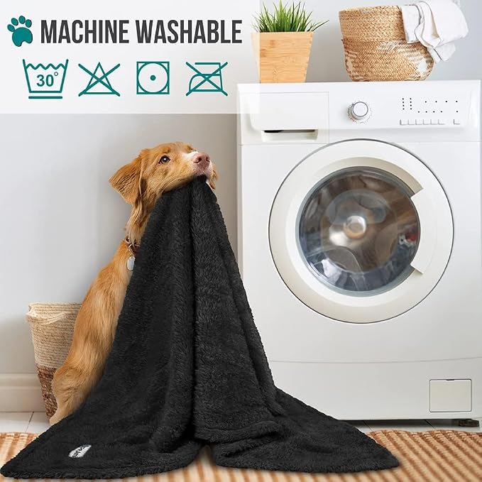 PetAmi Dog Blanket for Large Dogs, Calming Pet Throw for Bed, Washable Sofa - Image 6