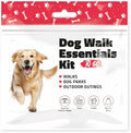 pH Advantage Dog Walking Essentials Kit – Includes Poop Bags, Disposable Water by KitUSafe