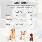 Soft Cotton Dog Collar with Metal Buckle Adjustable Heavy Duty Comfy Corduroy - Image 6