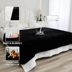 Waterproof Blanket for Couples – Ideal for Couch & Bed Splash Proof Sherpa Throw - Image 2