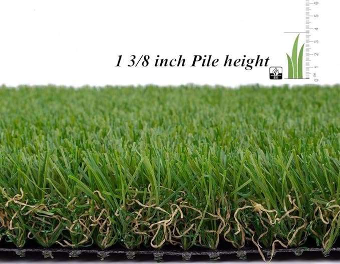 ALTRUISTIC Artificial Grass 9FTX39FT, Realistic Fake Grass Deluxe Turf - Image 2