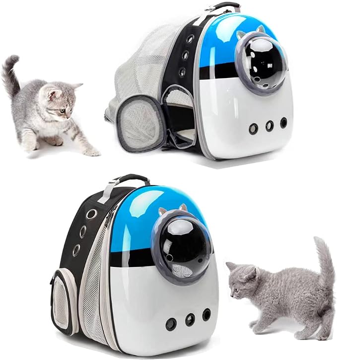 Expandable Cat Carrier Backpack, Backpack - Image 5