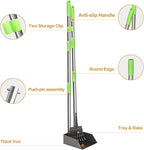 TOOGE Pooper Scooper, Dog Pooper Scooper Long Handle Stainless Metal Tray and - Image 3