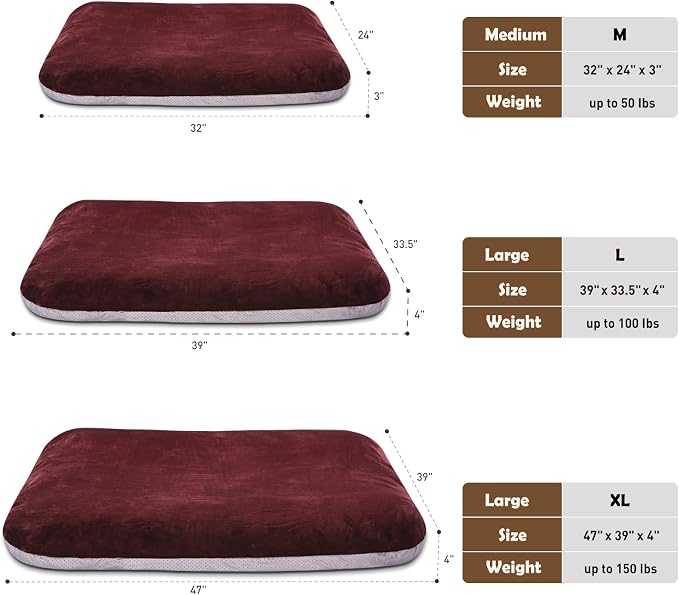 Magic Dog Super Soft Extra Large Dog Bed, 47 Inches Jumbo Orthopedic Foam Pet - Image 7