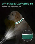 Joytale Large Dog Collar, Reflective and Adjustable Nylon Pet Collar - Image 5