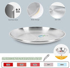 6-Pack Stainless Steel Cat Food Bowls, Shallow Whisker-Friendly Non-Slip - Image 3